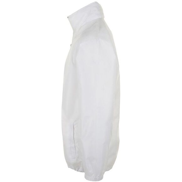 SOLS Unisex Shift Showerproof Windbreaker Jacket / White - Picture 3 of 4